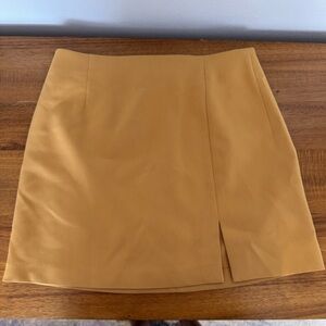 Uniqlo Yellow Women's Skirt